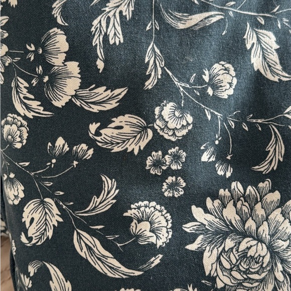 Two Floral Patterned Throw Pillows - Picture 2 of 2